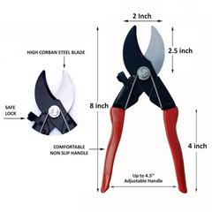Double Cut Pruning Shears - Garden Tool