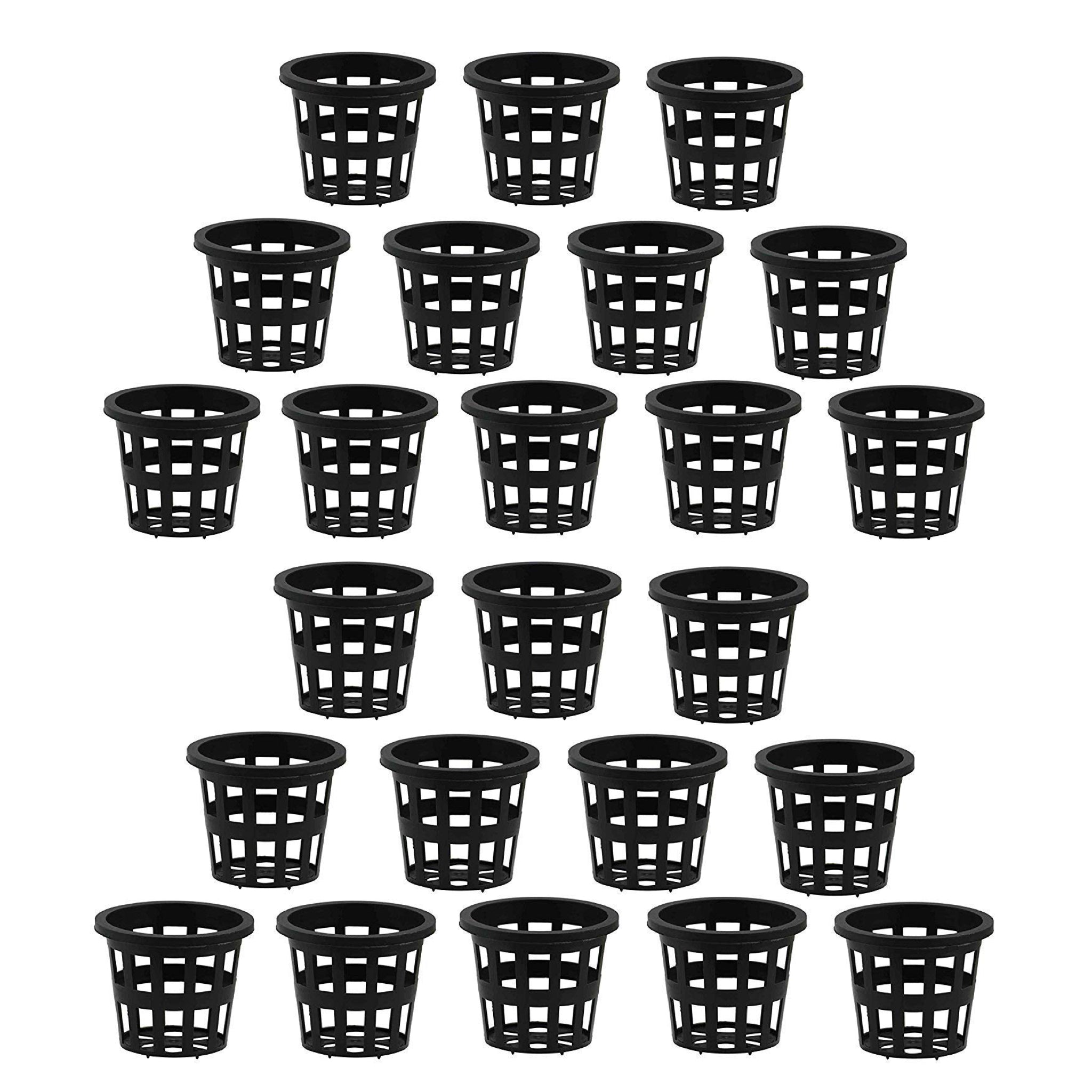 Plastic Orchid Pot (4" Diameter x 3" Height) (24 Pieces)